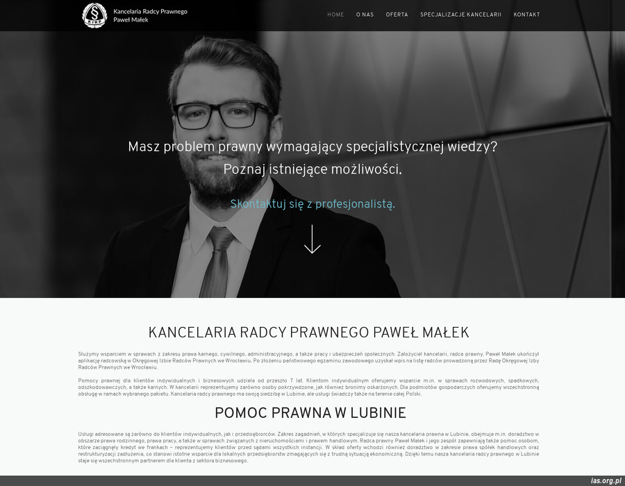 Kancelaria Radcy Prawnego Paweł Małek